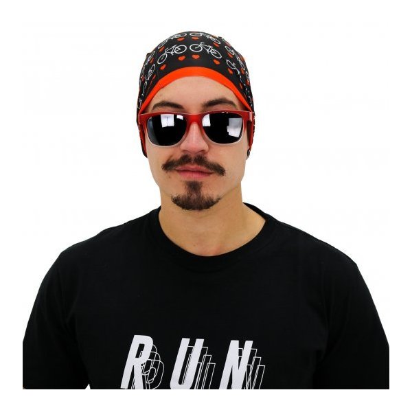bandana hupi love bikes preto 7080