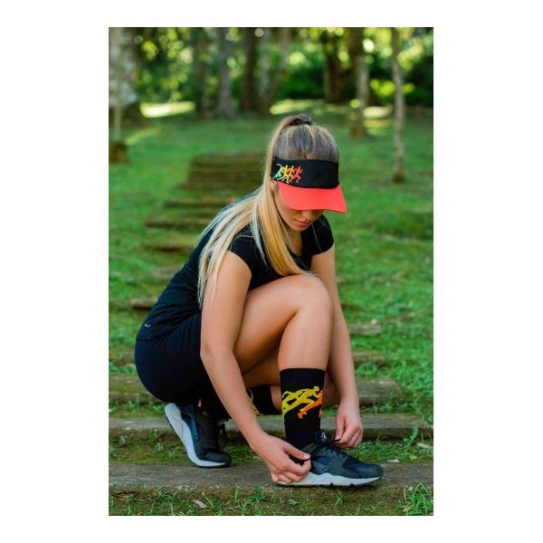 meia hupi pace laranja 4599