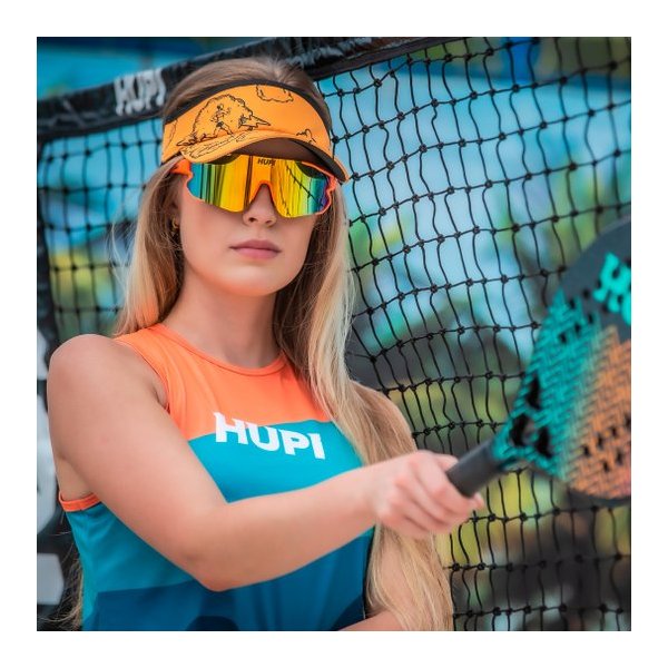 viseira para corrida hupi sky runner 14206