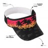 viseira para corrida hupi sunset 5608
