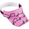 viseira para corrida hupi heart beat 6017