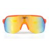 oculos de sol hupi huez laranja preto lente laranja espelhado 10638