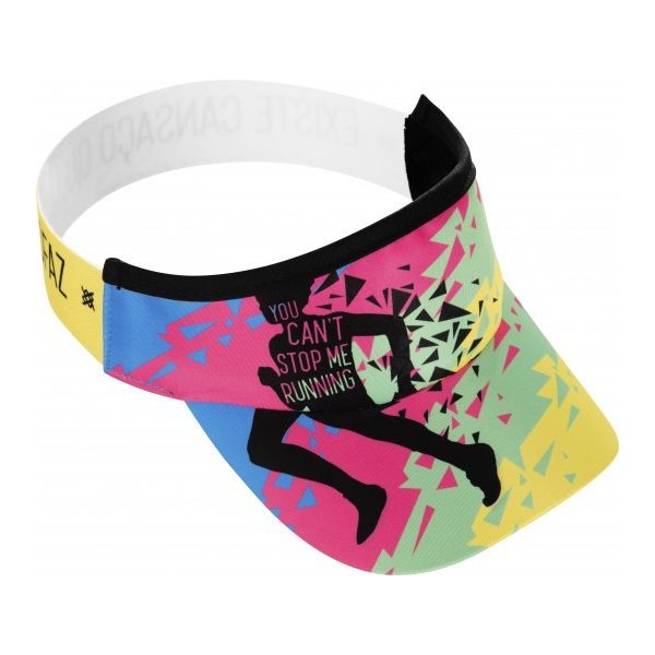 viseira para corrida hupi can t stop me 4432