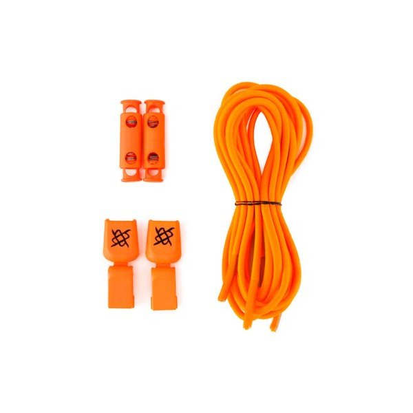 cadarco elastico hupi laces laranja neon liso 14788