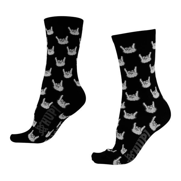 meia hupi rockinho preto 21213