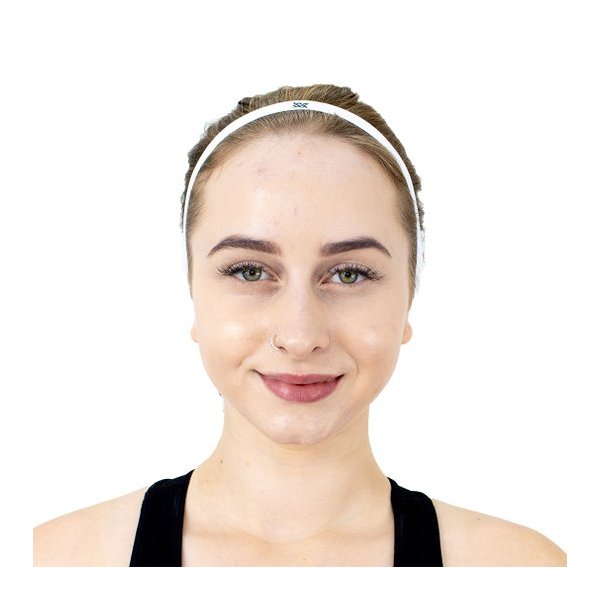 faixa de cabelo hupi frontal branco