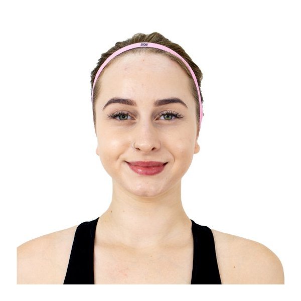 faixa de cabelo hupi frontal rosa