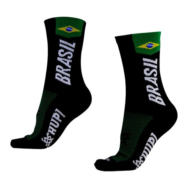 meia hupi brasil 6 0 preto 22798