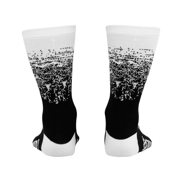 meia hupi splash preto branco 22393