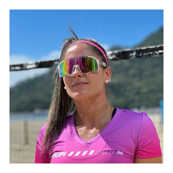oculos de sol hupi andez cristal lente rosa espelhado 644aa475f2e10