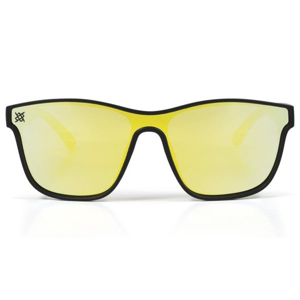 oculos hupi major preto lente dourado espelhado 10765