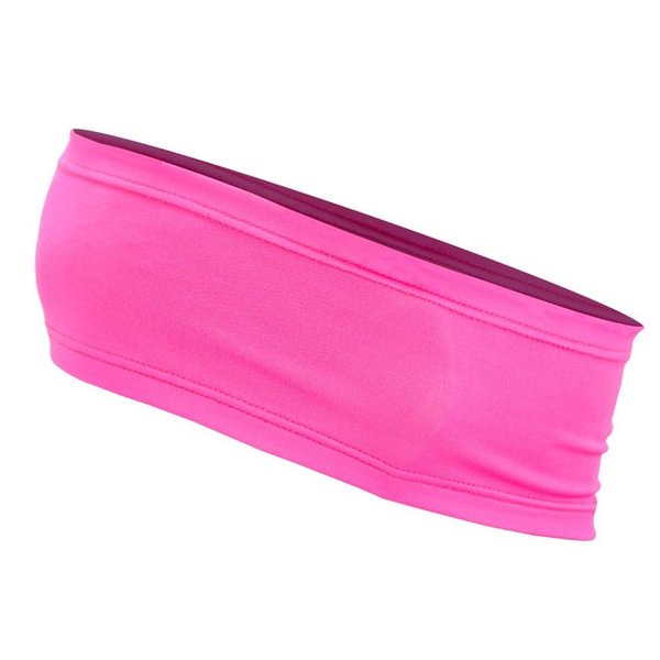 testeira headband rosa liso hupi 9228