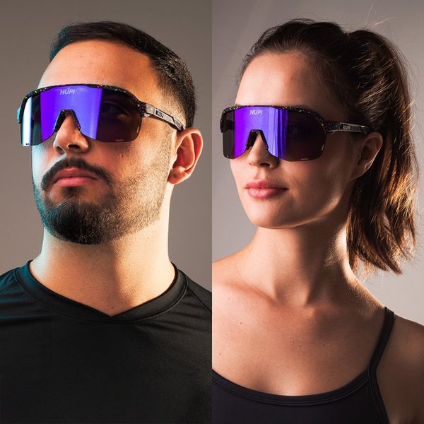 oculos de sol hupi huez holografico lente azul 66103807642b2