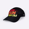 bone para corrida hupi run run run preto 66547eb34bf5e