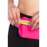 pochete hupi slim rosa ziper amarelo 651aa941dfb87