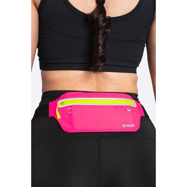 pochete hupi slim rosa ziper amarelo 651aa945d79db