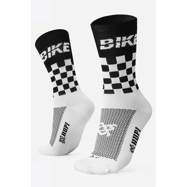 meia hupi bike quadri branco 66b3641c0fe86