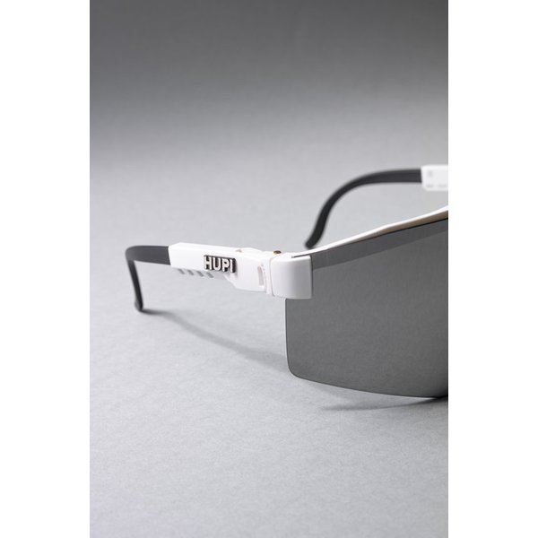 oculos de sol hupi maverick branco lente prata espelhado 65bcd5f8e8080