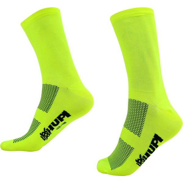 meia hupi lisa amarelo neon plus 42 46 11814