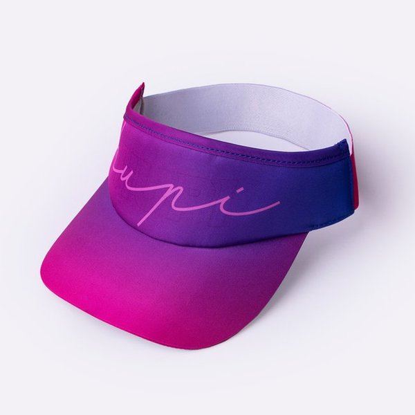 viseira para corrida hupi colors roxo 66aa490b57ed7