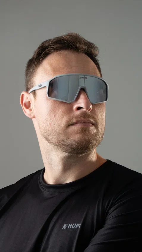 oculos hupi edge cinza lente prata espelhado 699dd53df3ca9