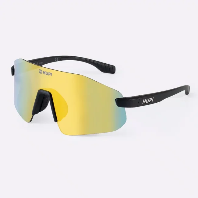 oculos hupi champs preto lente dourado espelhado 6998bc18e0f19
